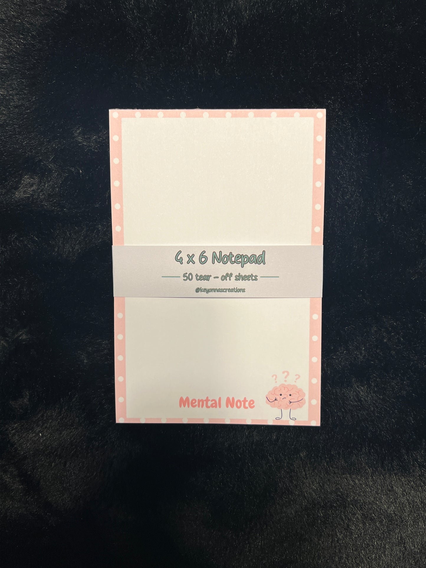 Mental Note Memo Pad