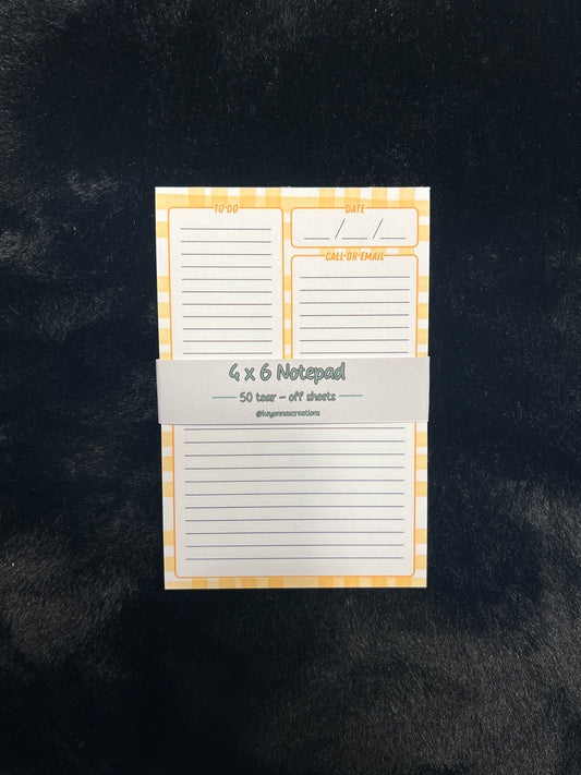 To-do Memo Pad