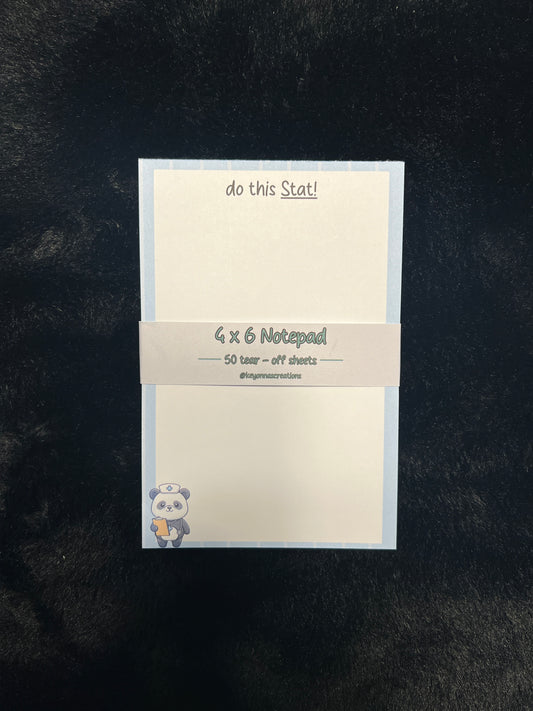 Do this Stat! Memo Pad